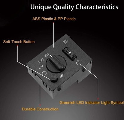 Headlight Switch for Chevy Silverado Suburban Tahoe Avalanche Gmc Sierra Yukon Cadillac Escalade