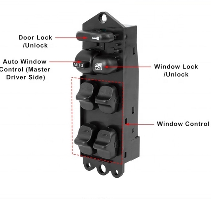 25401-1E401 Power Window Switch The Ultimate Convenience for Nissan Altima 1993-1994