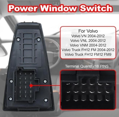 Power Master Control Switch for Volvo Truck FH12 FM12 FM9 FH FM VNL 20953592 20455317