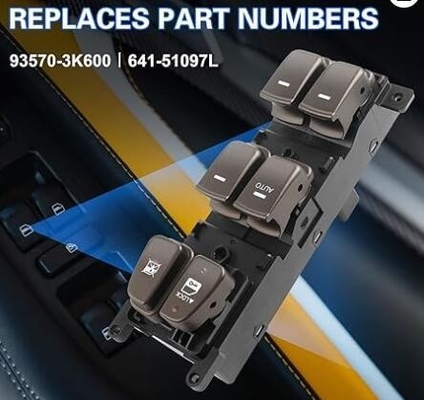 OE NO. 93570-3K600 Master Power Window Switch Button for Hyundai Sonata 2009 2010