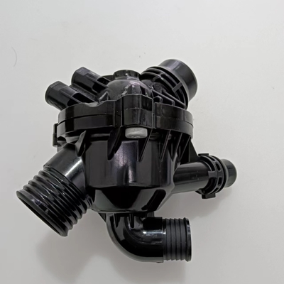 Car Engine Coolant Thermostat Housing Assembly for BMW X6 Year 2006-2013 Metal Plastic