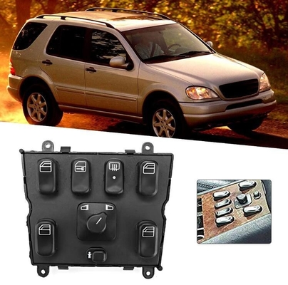 Black Power Window Master Switch A1638206610 for W163 ML320 Engine ML 320 163.154