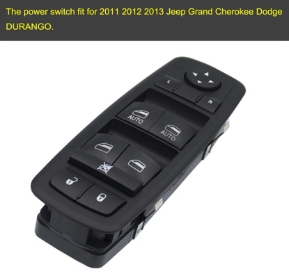 68086693AD Power Window Master Switch for 2011-2014 Jeep Grand Cherokee Dodge Durango