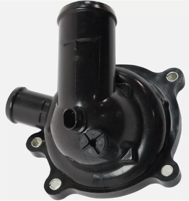 Metal Plastic Engine Coolant Thermostat Housing Assembly for Audi A6 S6 S6 S8 Q7 Volkswagen Touareg Black