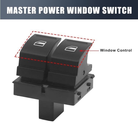 Upgrade Your VW Golf GTL MK5 with Master Driver Side Power Window Switch 2K0 959 857 a
