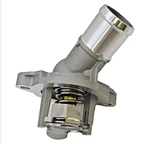 Black Engine Coolant Thermostat Assembly with Housing Kit For Chevrolet CHEVY BUICK GMC 12656949 12673413 902-2124