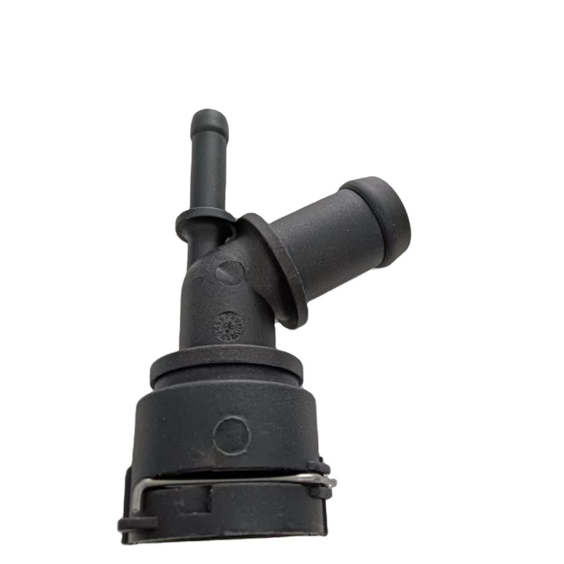 Black Engine Radiator Coolant Hose Connector Flange For VW Beetle Golf Jetta AUDI SKODA SEAT 1J0122291B