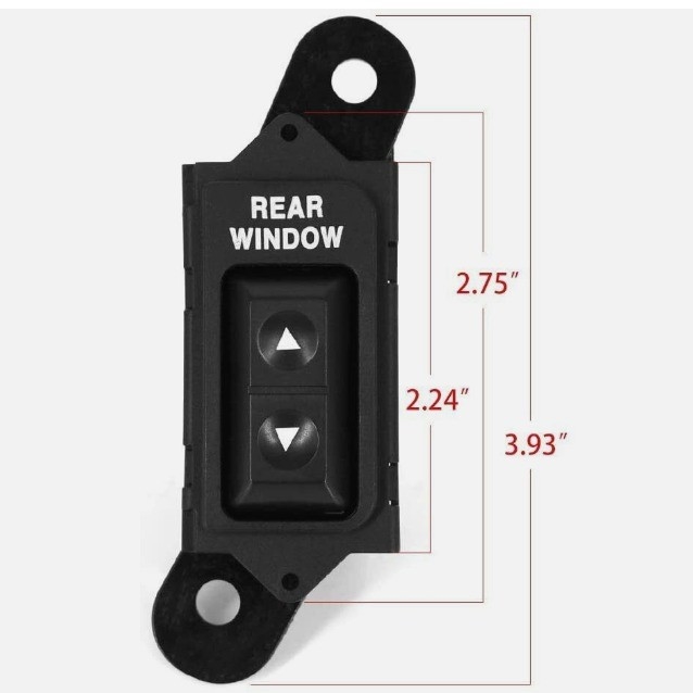Engine 5.8L 351cid Rear Power Window Switch F2TZ-14529-A for Ford Bronco Long-lasting