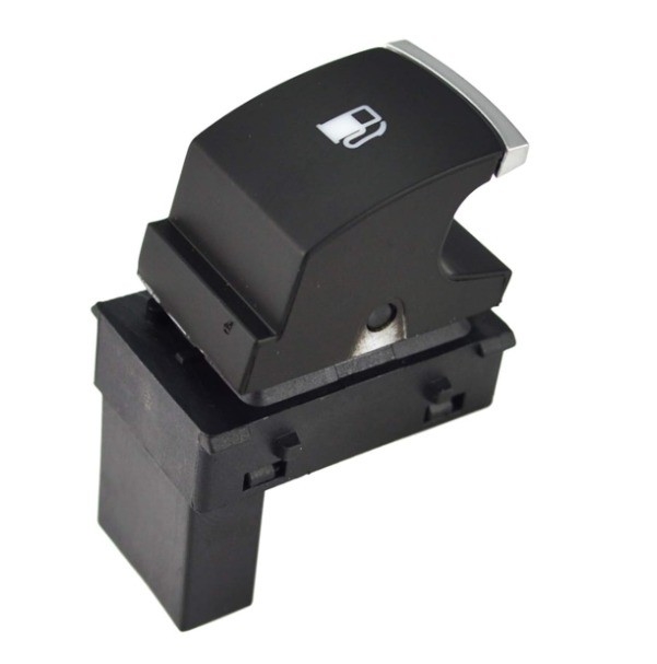 Black Fuel Gas Door Release Button Switch 1KD959833 Compatible with VW Jetta Golf MK5 Rabbit Touran