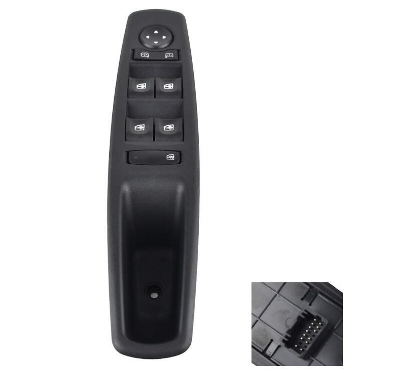 13 Pins Master Power Window Mirror Switch 809610016R for Renault Megane MK3 2008-2016