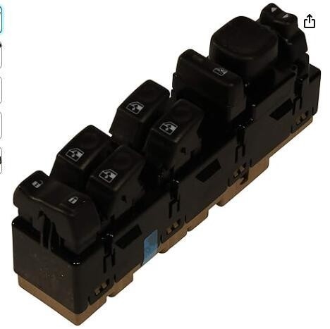 HM Parts 15883323 Front Driver Side Door Lock and Window Switch with Mirror Switch